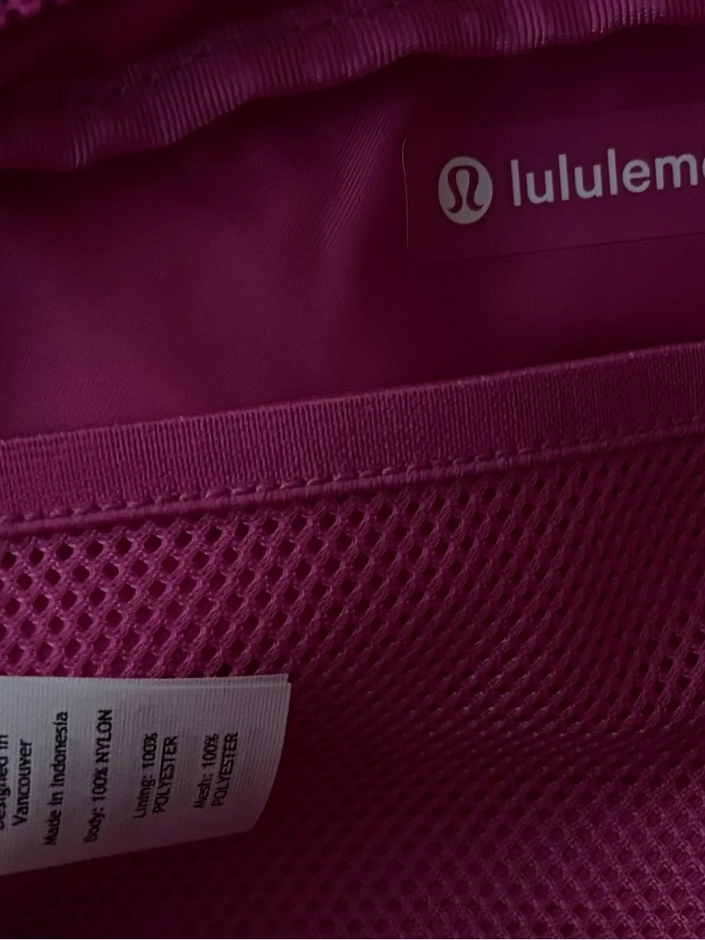 Lululemon Everywhere Belt Bag 1L Sonic Pink Crossbody Fanny Pack